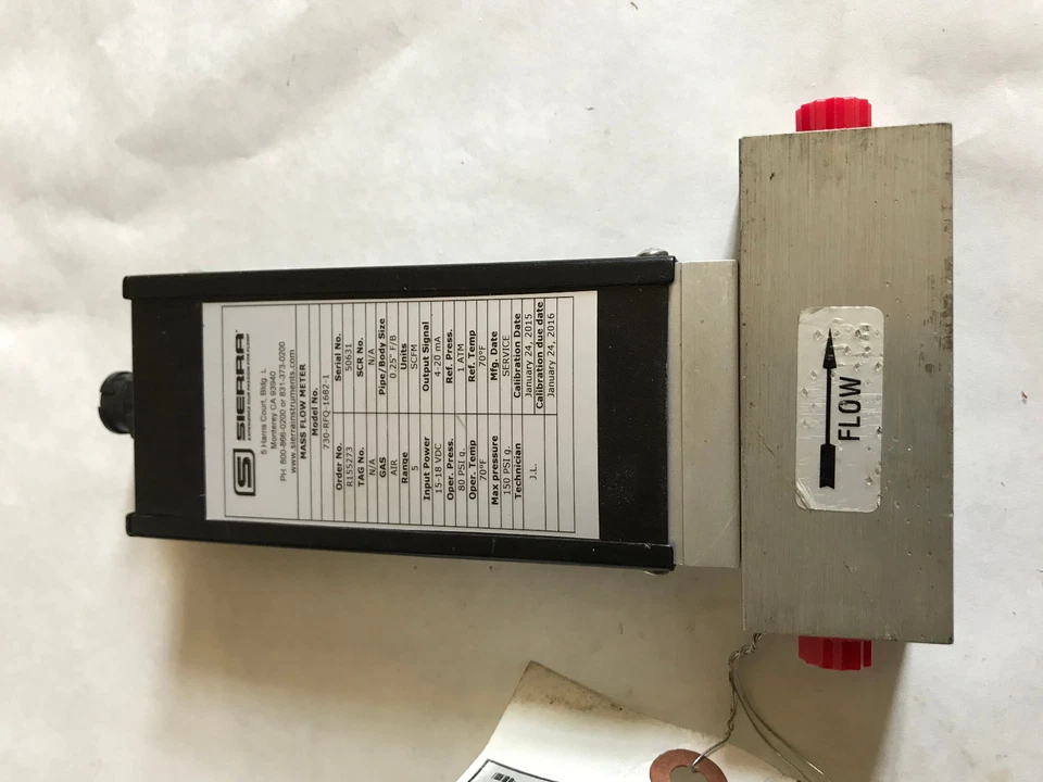 SIERRA 730-RFQ-1682-1 FLOW METER 730-RFQ-1682-1,76869,,AA,SK - Image 4 of 4