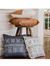 Decorative Throw Pillow Covers for Couch 18x18" set of 4