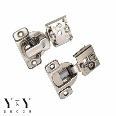 Y&Y Decor 1/2'' OVERLAY SOFT CLOSE Face Frame Compact Cabinet Hinge