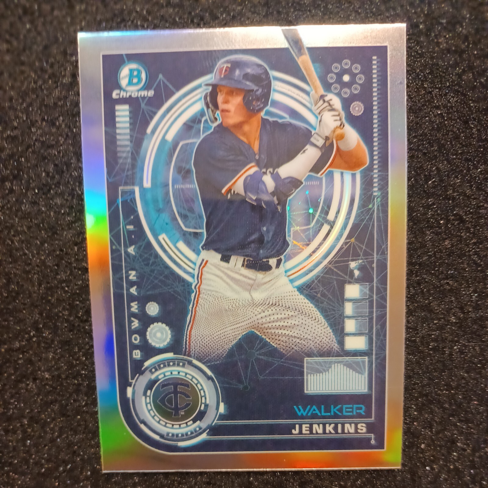 Walker Jenkins 2024 Bowman Chrome AI #BAI-10 Minnesota Twins