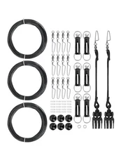 BLUEWING Single/Double/Triple Outrigger Rigging Kit US Seller