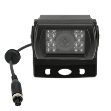 4Pin Rear View Backup Camera For Bus Truck Van RV CCD IR Night Vision Waterproof