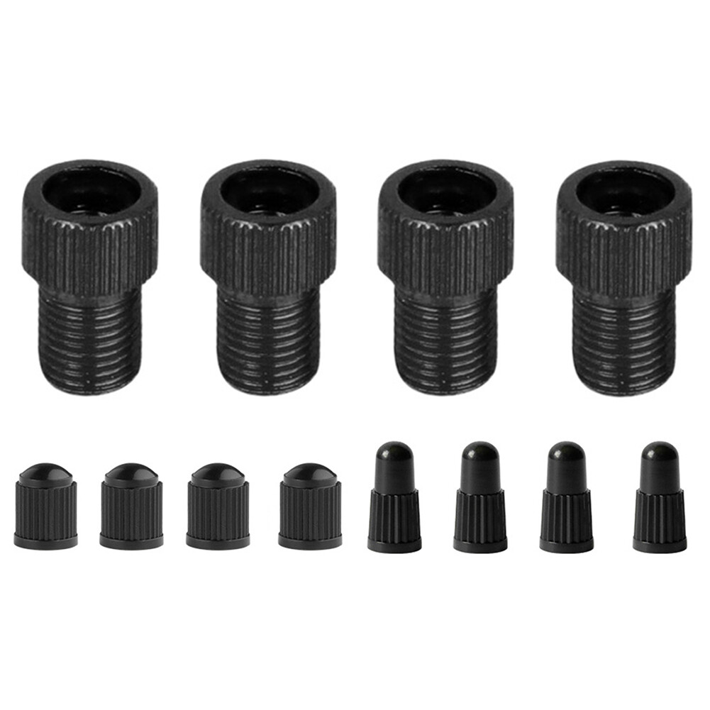 4 Pcs Bike Presta To Schrader Bike Valve Adaptor Presta Valve Adapter