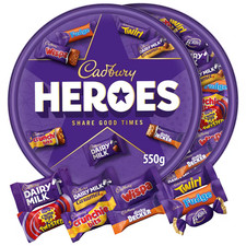 Cadbury Heroes Chocolate Tub 550g