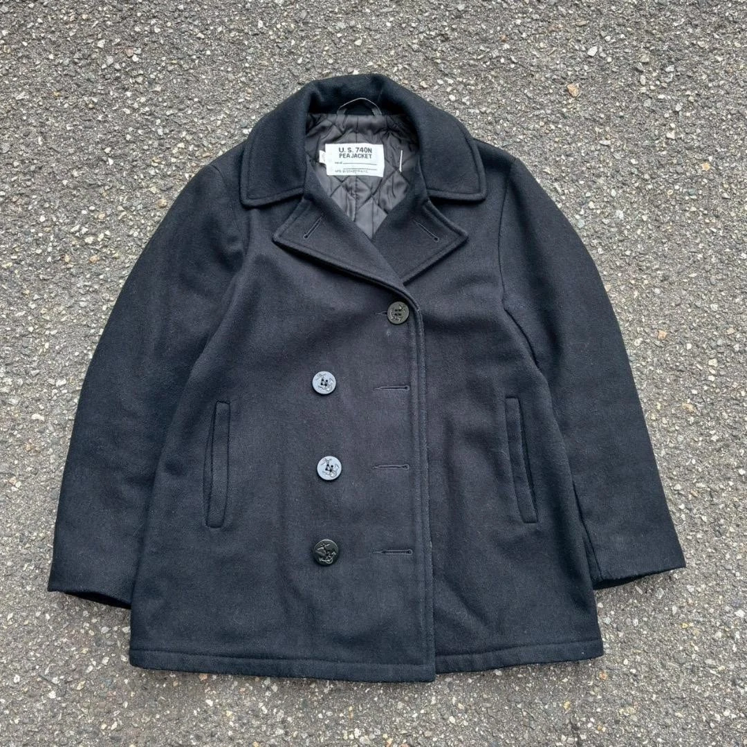SCHOTT Pea Coat Coats for Men for sale | eBay