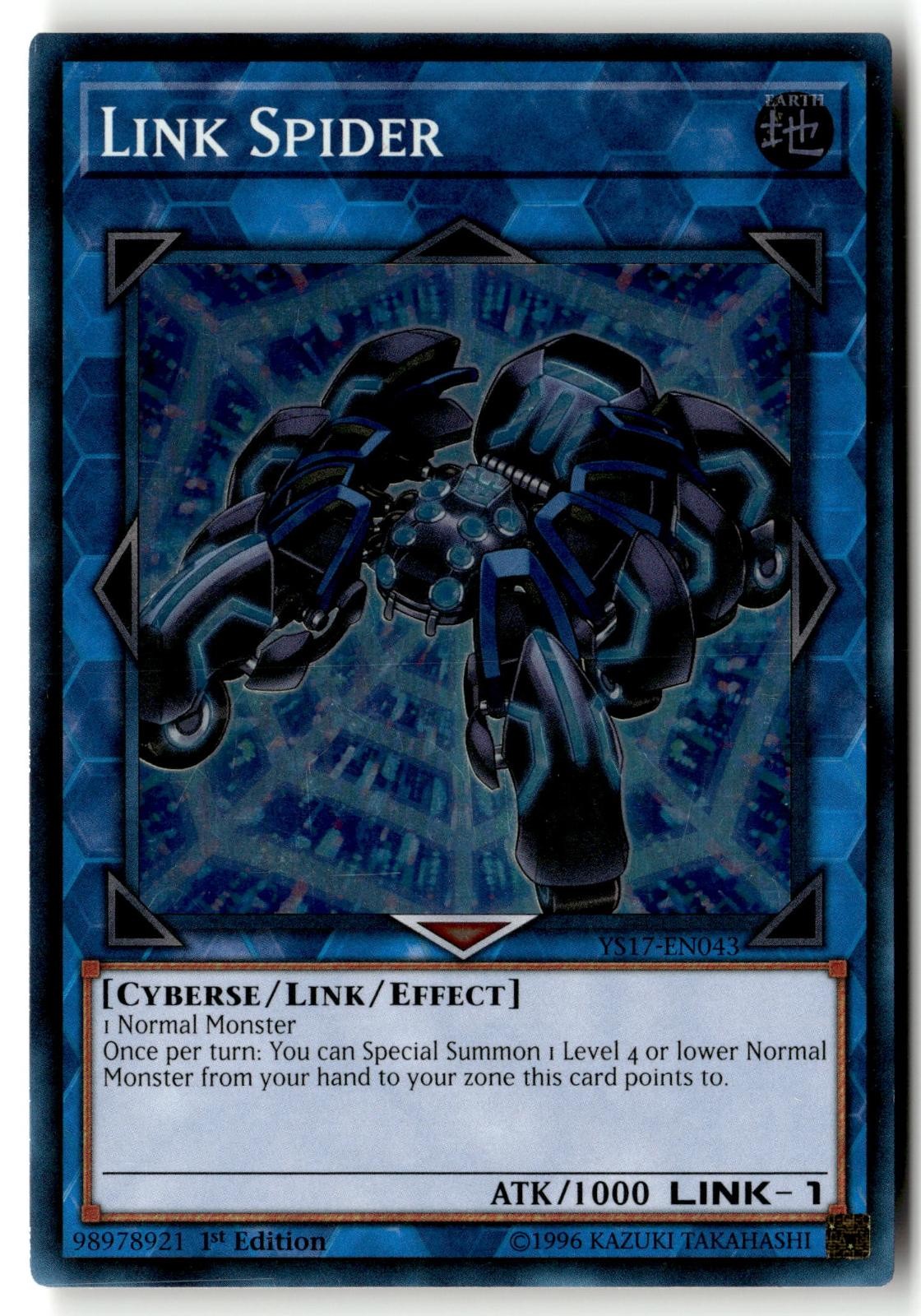 Link Spider YS18-EN044 Starter Deck: Codebreaker Yu-Gi-Oh LP