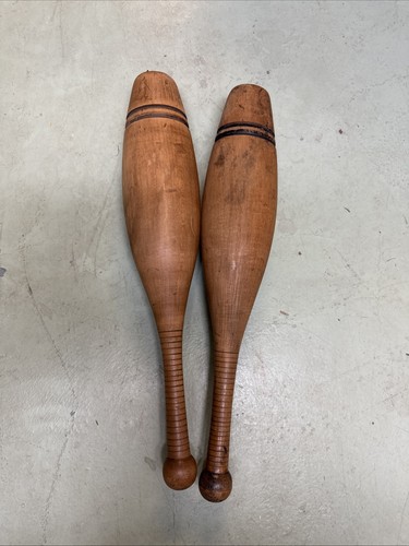 Indian Clubs. Antique Juggling / Exercise Pins