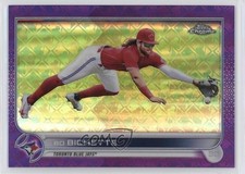 2022 Topps Chrome Logofractor Edition Purple Refractor /250 Bo Bichette #54 0ks