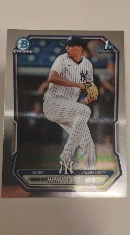 2026 Bowman - Chrome Prospects Henry Lalane #BCP-104 (RC)