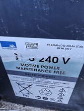 Sonnenschein Gel Battery Gf 6 240 V Maintenance-Free