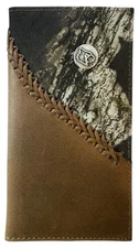 Louisville Cardinals Leather Secretary Pocket Wallet-Camo Fence Row by Enmon-New