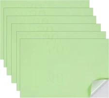 6 Sheets Miniature Dollhouse Wallpaper, Self-Adhesive PVC Flooring Wall, Mini Wa