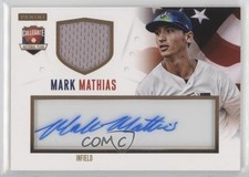 2014 Panini USA Baseball Box Set Signature Jerseys 70/99 Mark Mathias Auto 0a2