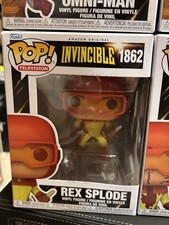 Funko Pop! Figura Vinilo Exclusiva Invincible Rex Splode Amazon Show #1862