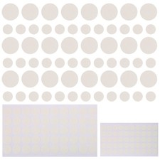 200 Pcs Autocollants À Points Ruban Double Face Transparent Rond Ronds