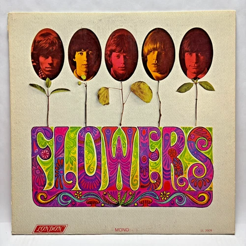 The Rolling Stones / Flowers - 1967 MONO Vinyl LP - VG+