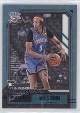 2020-21 Panini Chronicles Playbook Blue 24/99 Moses Brown #190 0f4i