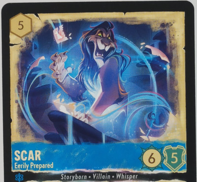 Scar - Eerily Prepared - Whispers in the Well - Lorcana - 153/204 - U Pick