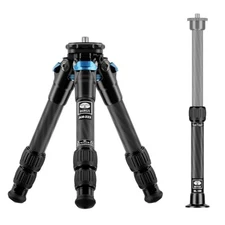 New SIRUI Lightweight Carbon Fiber Mini Travel Tripod with Two-Section Center