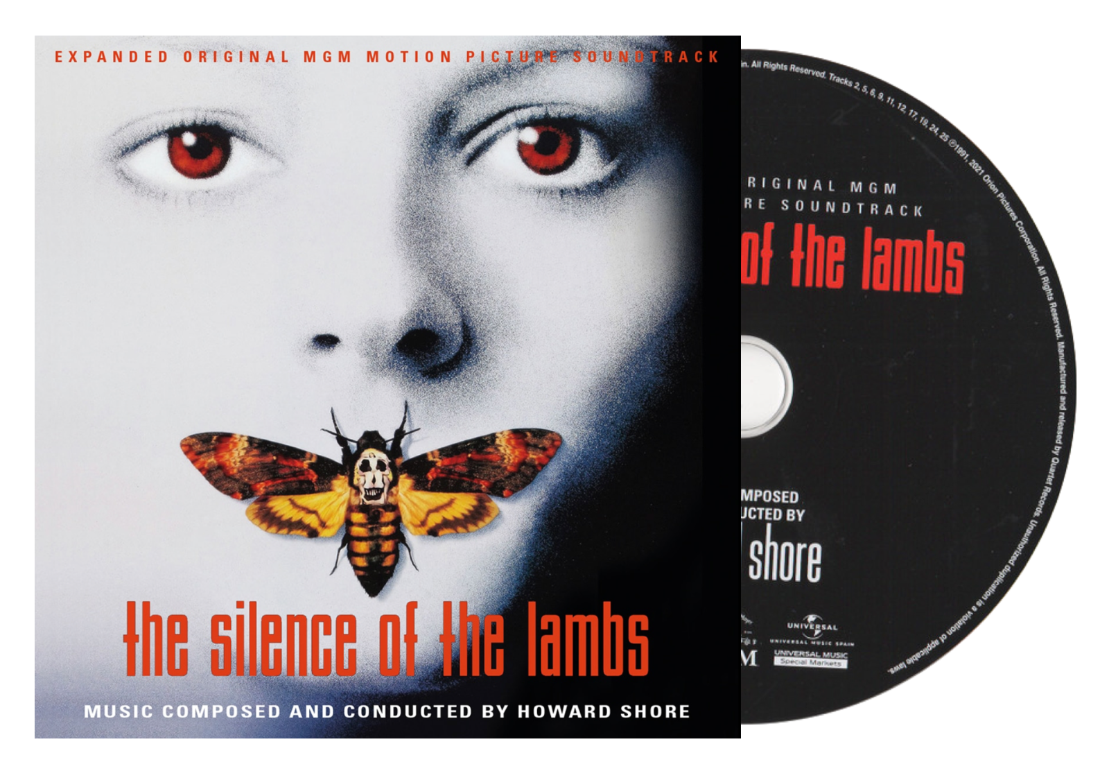 Howard Shore - THE SILENCE OF THE LAMBS Expanded Soundtrack CD Brand New/Sealed