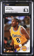 1996-97 Hoops Kobe Bryant #281 CSG 8.5 NM-MINT+ ROOKIE CARD LA LAKERS!. rookie card picture