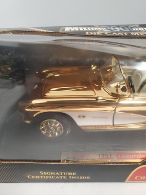 1957 Chevy Corvette 24k Gold Plated Millennium Series Road