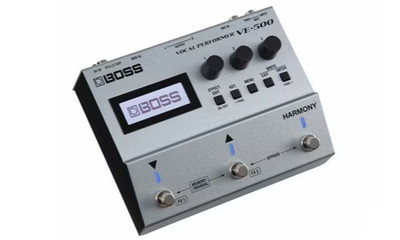 Boss VE-500 Vocal Multi Effektpedal Harmony Pitch Correct Vocoder Gitarre MIDI