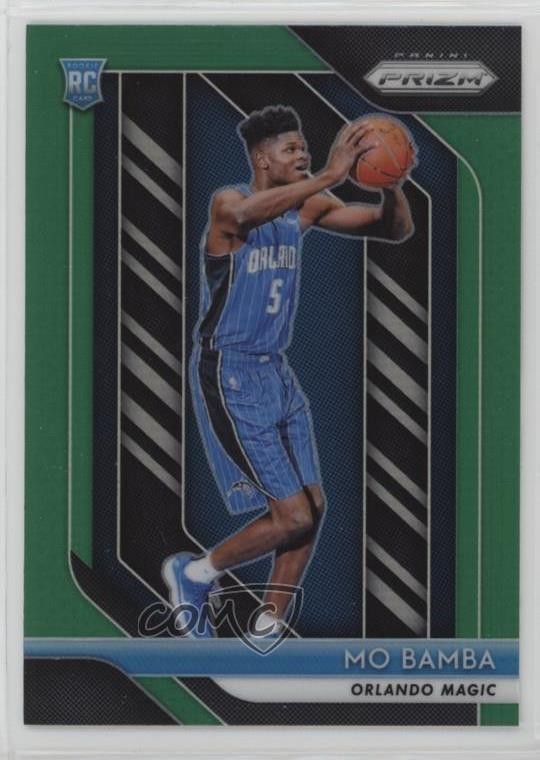 2018-19 Panini Prizm Green Prizm Mo Bamba #99 1bu3