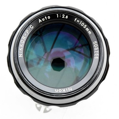Nikon NIKKOR-P.C Auto 105mm F2.5 Ai改 単焦点 中望遠レンズ Fマウント
