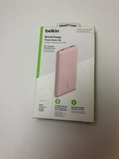 Belkin BoostCharge 10K Power Bank BPB011 10000mAh Portable Charger Pink Used