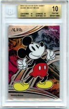 MICKEY MOUSE 2025 KAKAWOW AURA DISNEY #01 BGS 10 PRISTINE