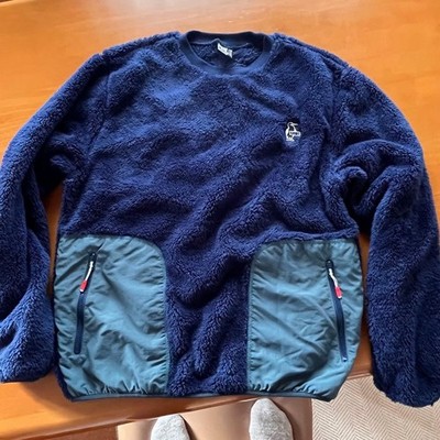 Chums Fleece L Navy Rare Outdoor Moel Limited Edition VHTF American Accessory Hi