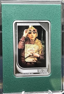 Moneda comercial Agoro Harry Potter 2024 1 oz plata LUNA LOVEGOOD limitada #105
