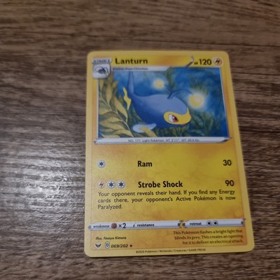 Lanturn 069/202 Schwert und Schild Base Set Regular Non Holo