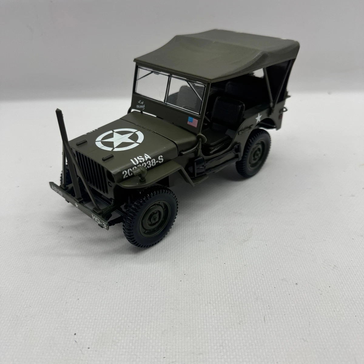 Solido Club 9004 - Jeep Rallye Bolids - 1:18 - BBL Racing 411 - Occasion (boîte Abîmée)