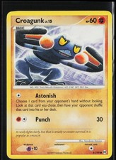 Croagunk Common Arceus 61/99 MP on eBay