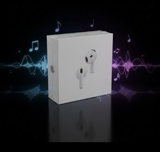 Apple AirPods 4 Active Noise Cancellation Ear Earbuds Built-In Mic White