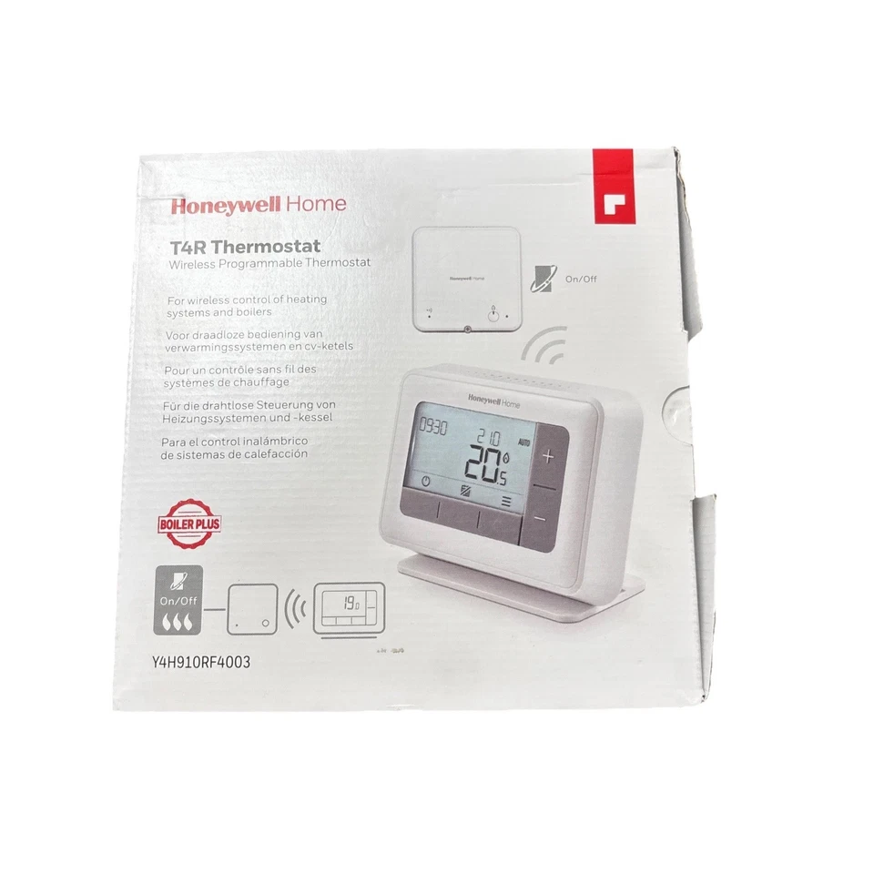 Honeywell T4R Wireless 7 Day Programmable Thermostat Y4H910RF4003 - Image 4 of 4