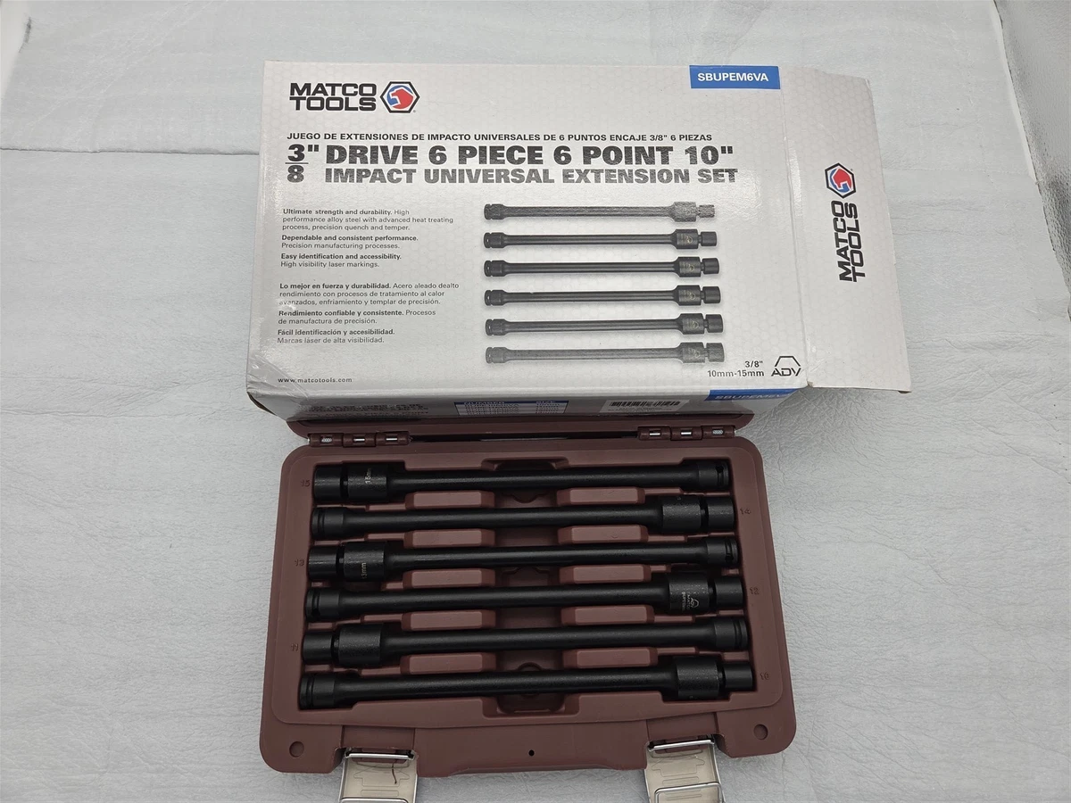 Matco Tools Universal/Swivel 3/8in. Drive Vehicle Sockets and