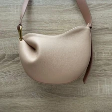 Polène Tonka shoulder bag for Women Mini Bag with Shoulder dusty pink Duo Dune