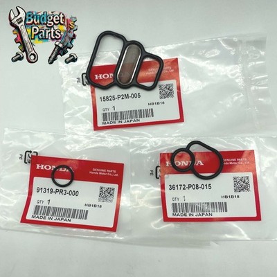 OEM VTEC Solenoid Gasket Set #15825-P2M-005 For Honda 1996-2005 Civic US STOCK