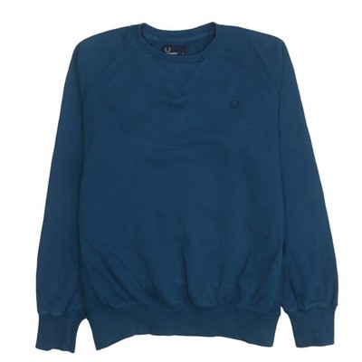 Pullover Sweatshirt Herren UK Größe M Fred Perry Blau