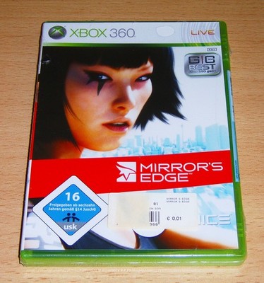 Mirrors Edge Microsoft Xbox360 PAL Neu & Sealed VGA Ready