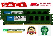 Image of Crucial 16GB 2X8GB DDR3L PC3L-14900U 1866MHZ UDIMM 1.35V Desktop Memory RAM