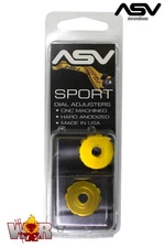 ASV Inventions Dial Adjusters Gold