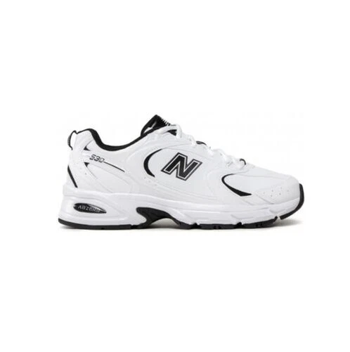 New balance 3 leather best sale white