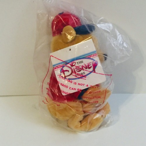 Disney Store Mini Beanbag Winnie The Pooh Baseball Bee 8 Inch Plush Collectible - Picture 4 of 7