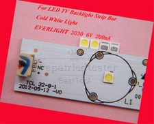 100Pcs 3030 SMD Lamp Beads 6V Special for LED TV Backlight Strip Bar, Repair TV