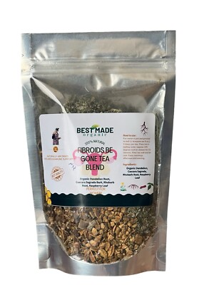Fibroids Be Gone Tea Blend 2oz - Herbal Detox, Non-GMO, Vegan -15 Tea Bag