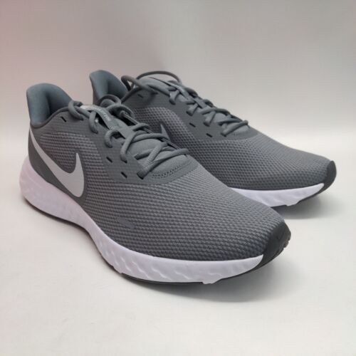 Nike Men's Revolution 5 Running Shoe BQ3204 005, Cool Grey/White 12.5